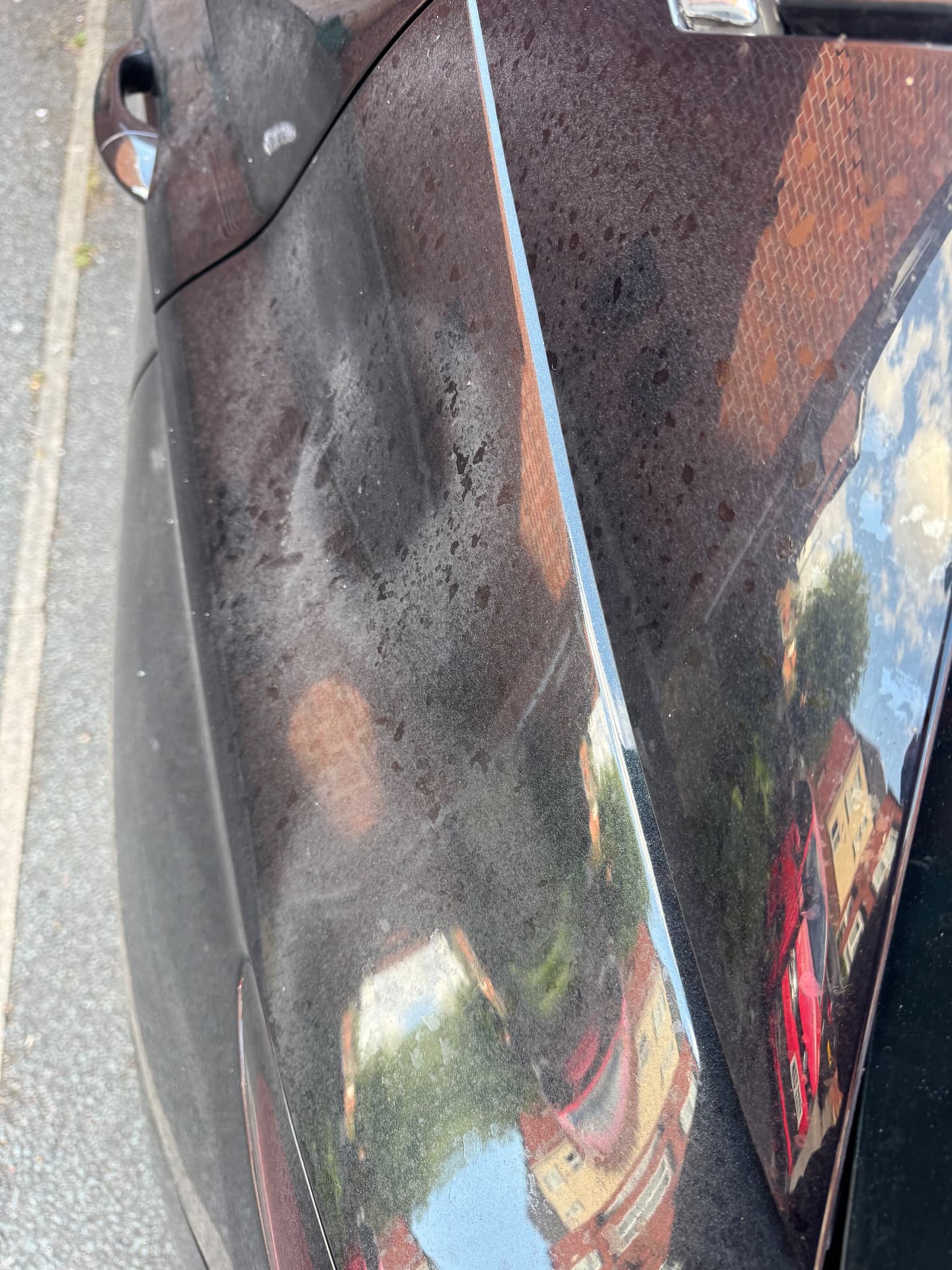 Paint decontamination — Chester — before
